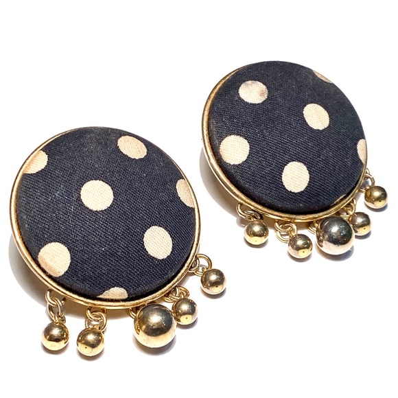 Natasha Stambouli Jewelry - Vintage Natasha Stambouli Large Earrings